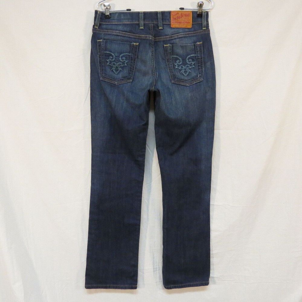 Lucky Brand Delaware Classic Rider 7W10141 Jeans Size 6/28 Regular Inseam - Picture 2 of 3